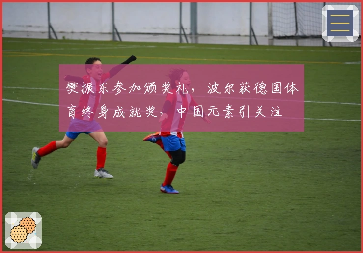 樊振东参加颁奖礼，波尔获德国体育终身成就奖，中国元素引关注